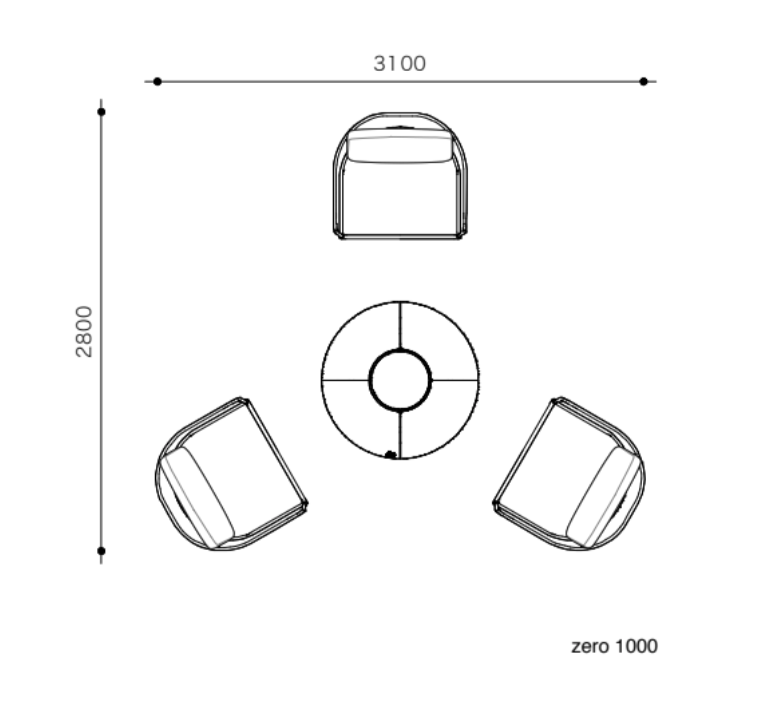 ZERO 100 Fire pit ( オールインクルーシブ )