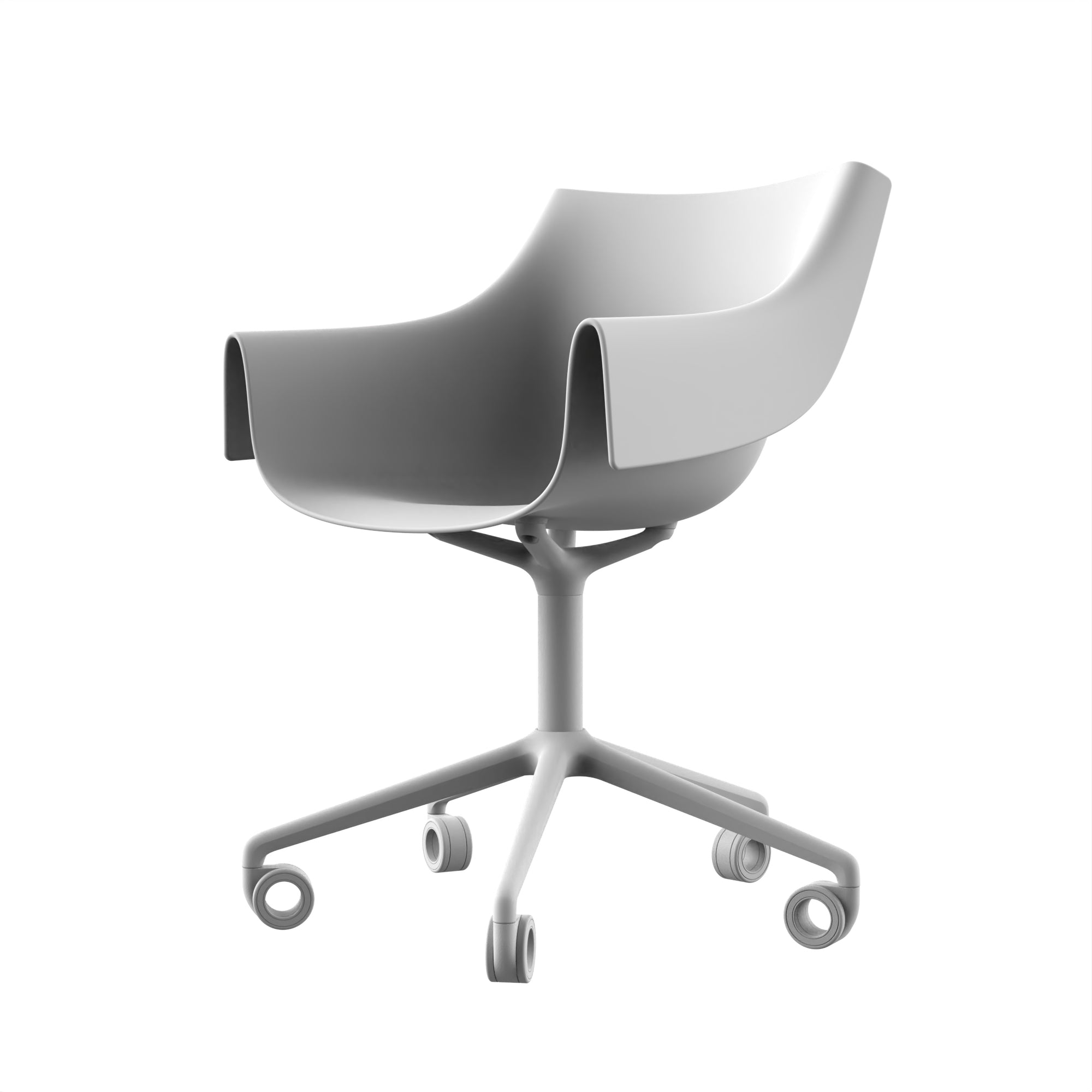 Manta swivel caster Armchair(キャスター付)