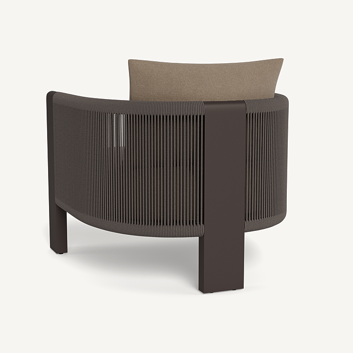 PALM BEACH ALUMINUM LOUNGE CHAIR