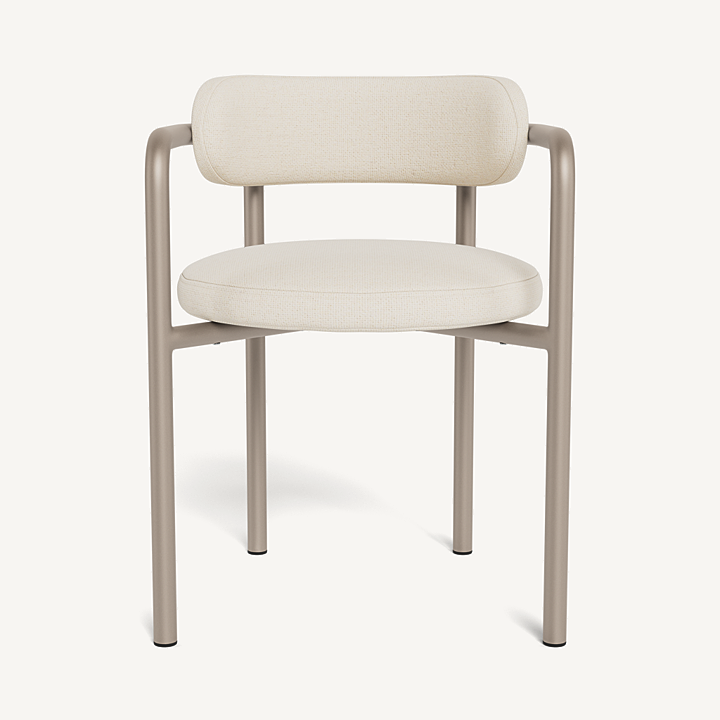 PORTO ALUMINUM DINING CHAIR