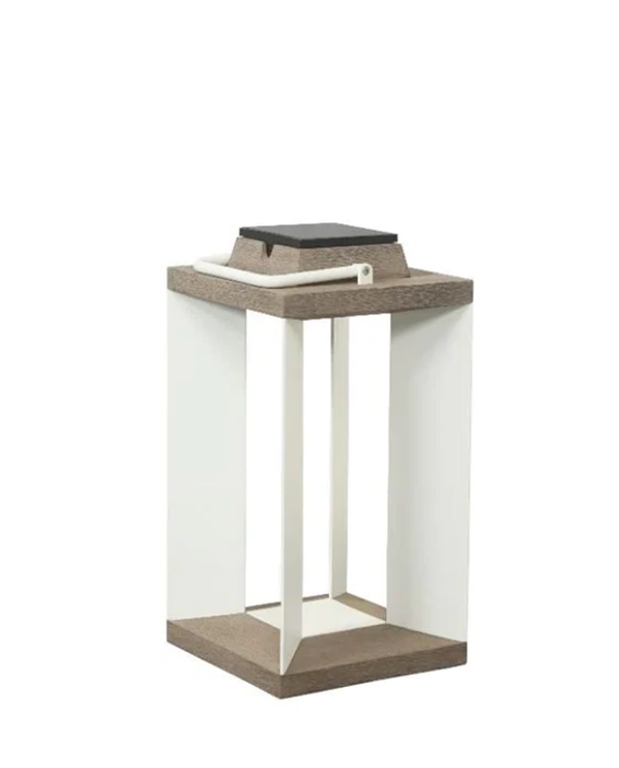 【海外取寄品】TECKALU / Weathered Teak 45cm (WHITE)