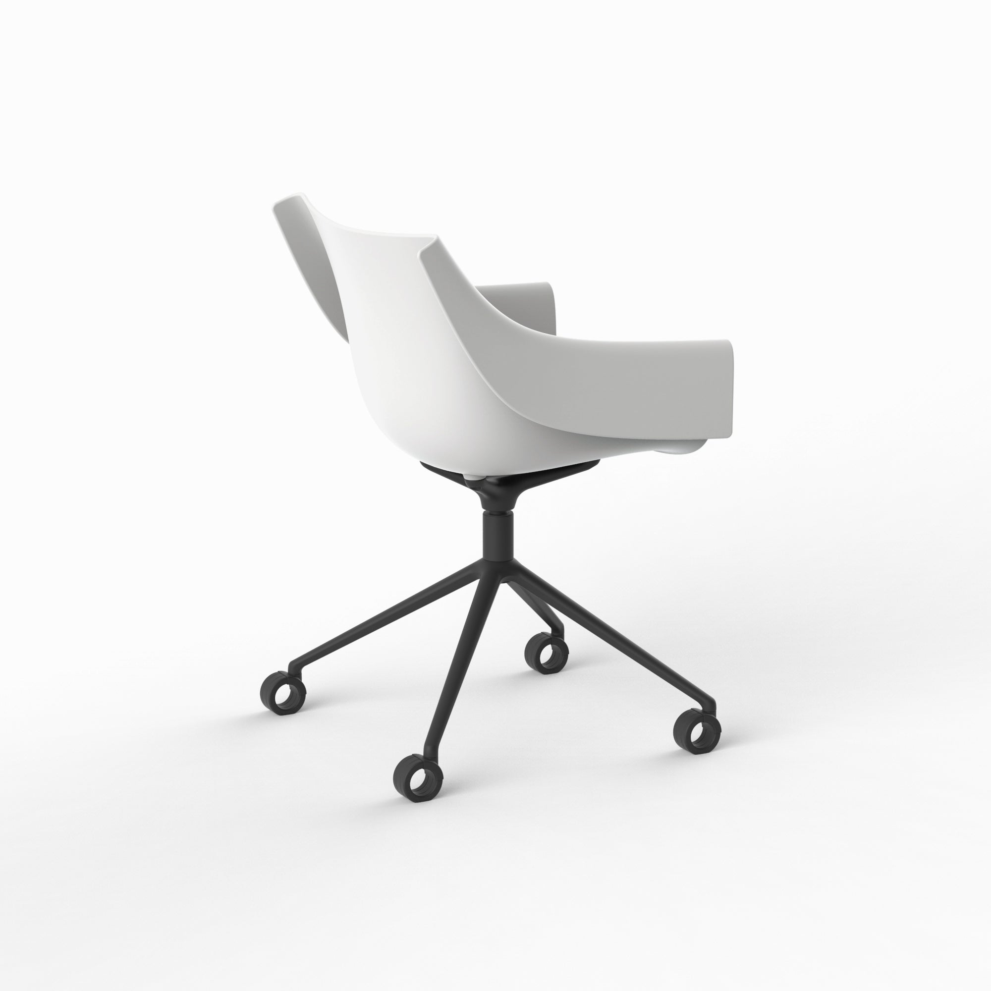Manta swivel caster Armchair(キャスター付)