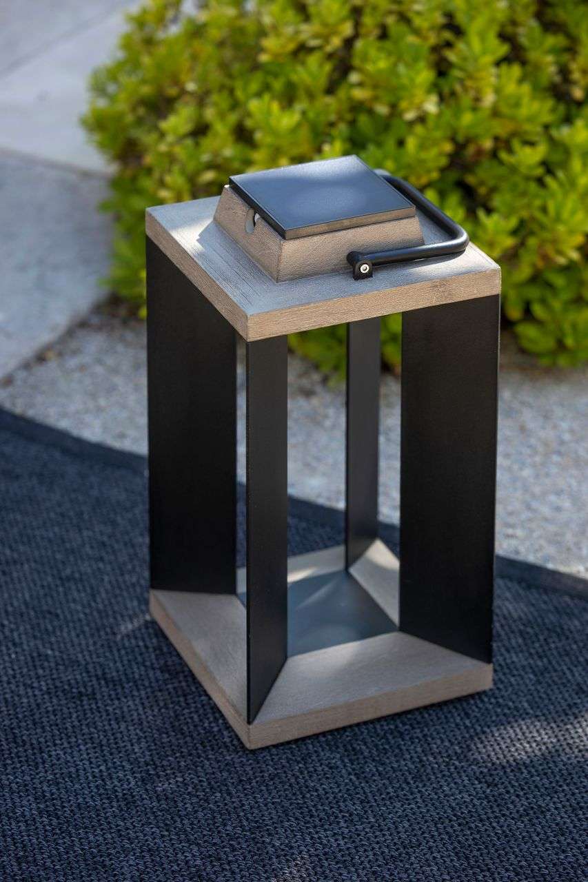 TECKALU / Weathered Teak 45cm (BLACK)