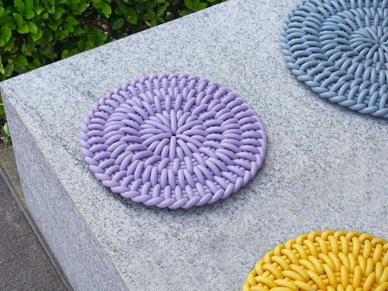 Seat Cushion Round /  φ33cm  / Mono Color