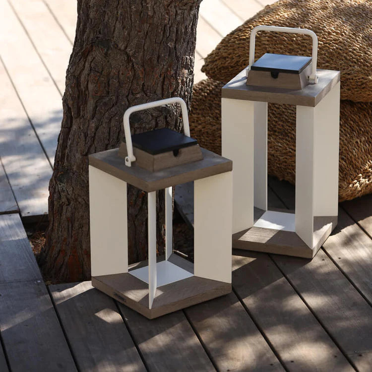 【海外取寄品】TECKALU / Weathered Teak 36cm (WHITE)