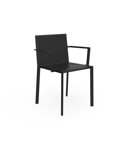 Quartz chair with arms