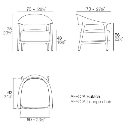 Africa Lounge Chair