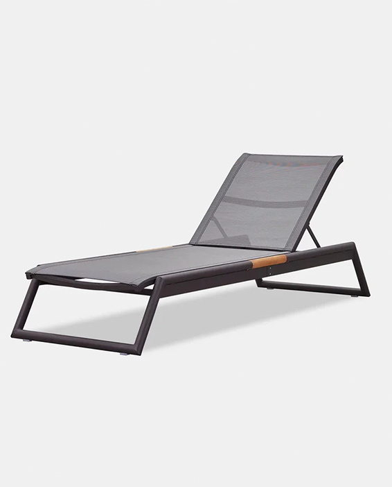 BREEZE STACKING SUN LOUNGE ALUMINUM