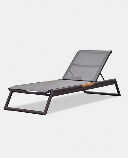BREEZE STACKING SUN LOUNGE ALUMINUM