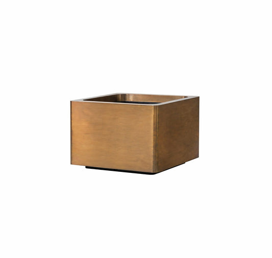 Brass cube 70cm