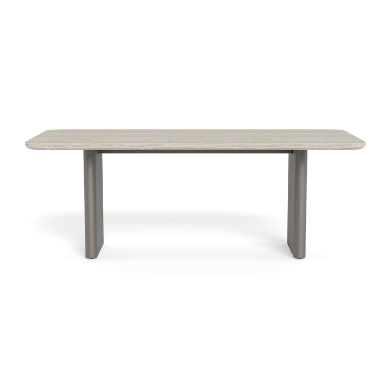 VICTORIA DINING TABLE 2000 ALUMINUM ASTEROID