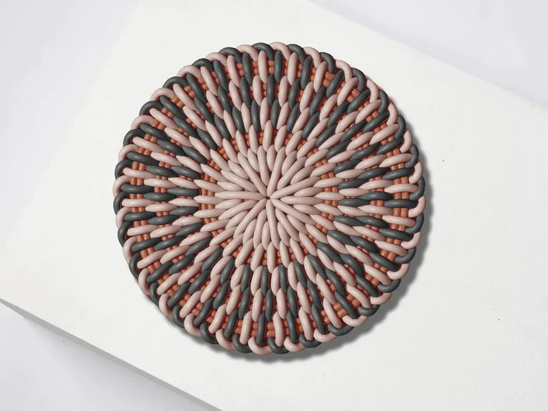 Seat Cushion Round/ φ33cm  / Mix Color