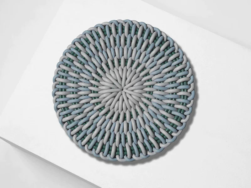 Seat Cushion Round/ φ33cm  / Mix Color