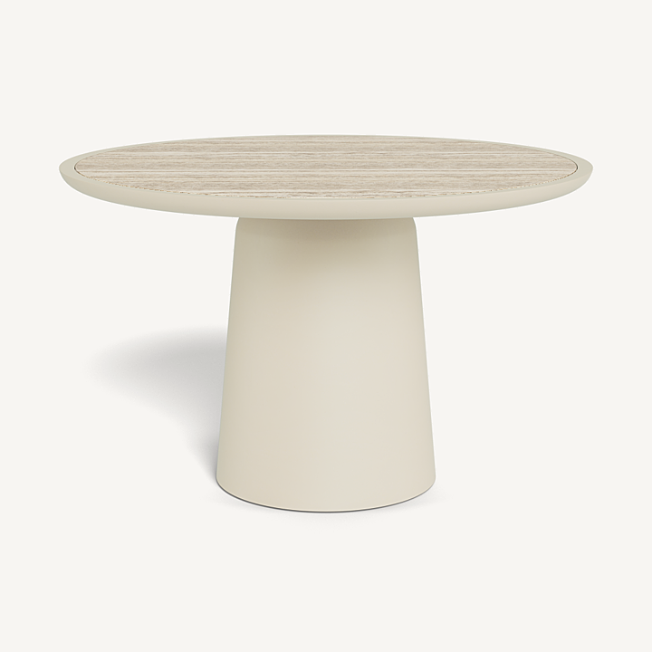 NOVA ALUMINUM ROUND DINING TABLE