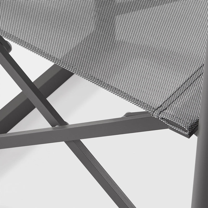 PACIFIC DINING CHAIR ALUMINUM ASTEROID