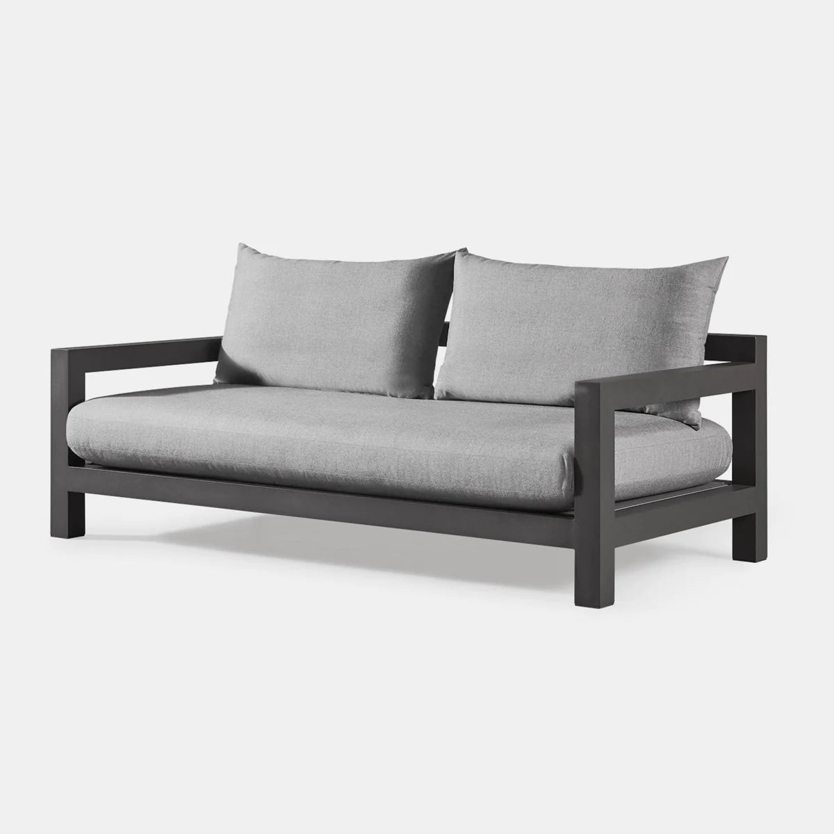 PACIFIC 2 SEAT SOFA ALUMINUM ASTEROID