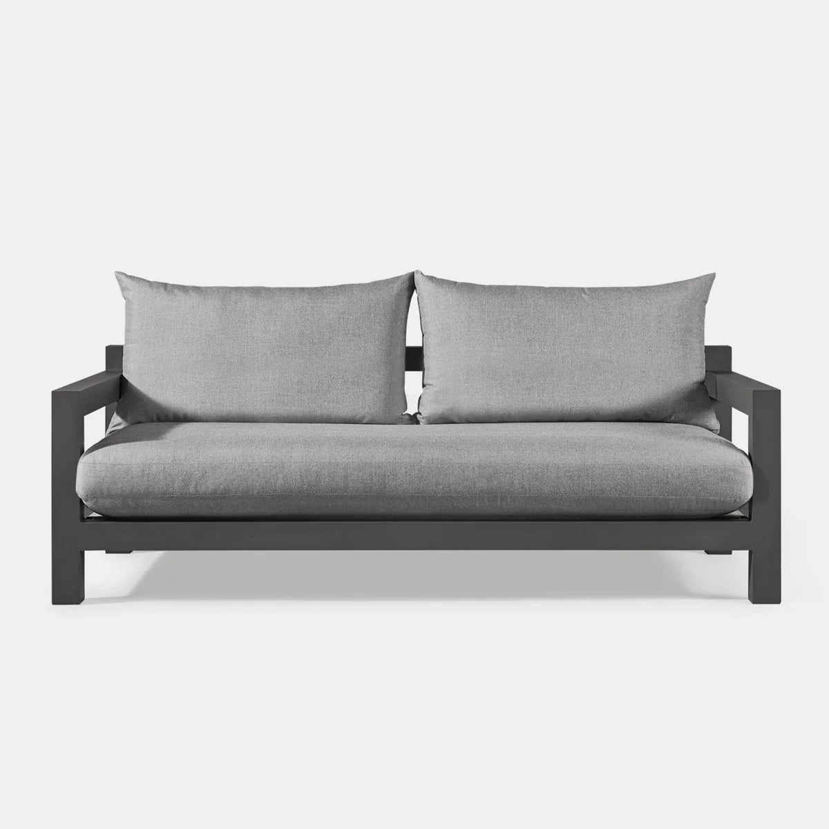 PACIFIC 2 SEAT SOFA ALUMINUM ASTEROID