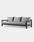 PACIFIC 3 SEAT SOFA ALUMINUM ASTEROID