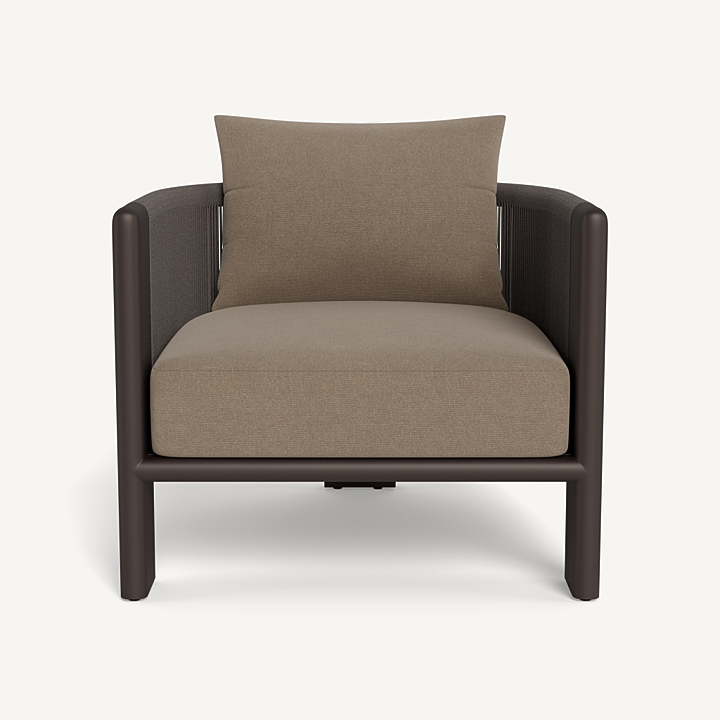PALM BEACH ALUMINUM LOUNGE  CHAIR