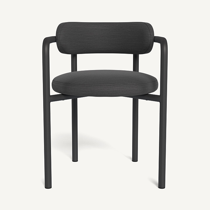PORTO ALUMINUM DINING CHAIR
