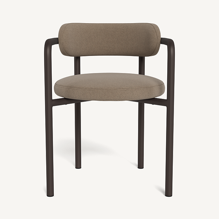 PORTO ALUMINUM DINING CHAIR