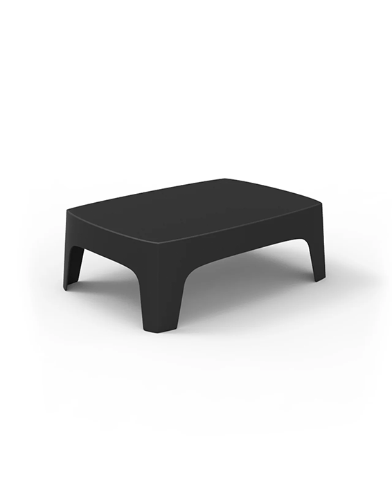 Solid coffee table
