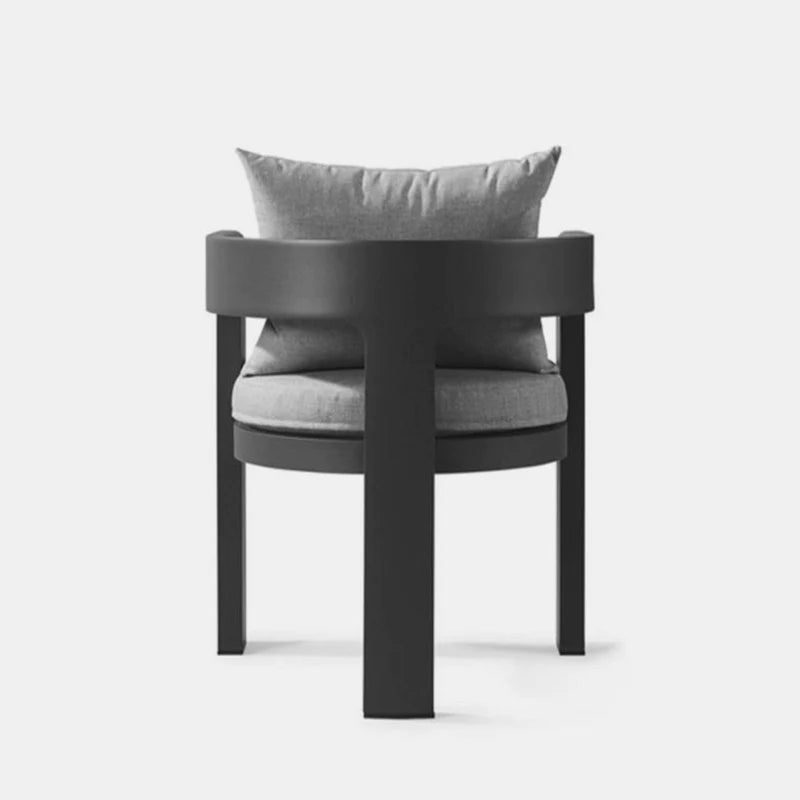 VICTORIA DINING CHAIR ALUMINUM ASTEROID