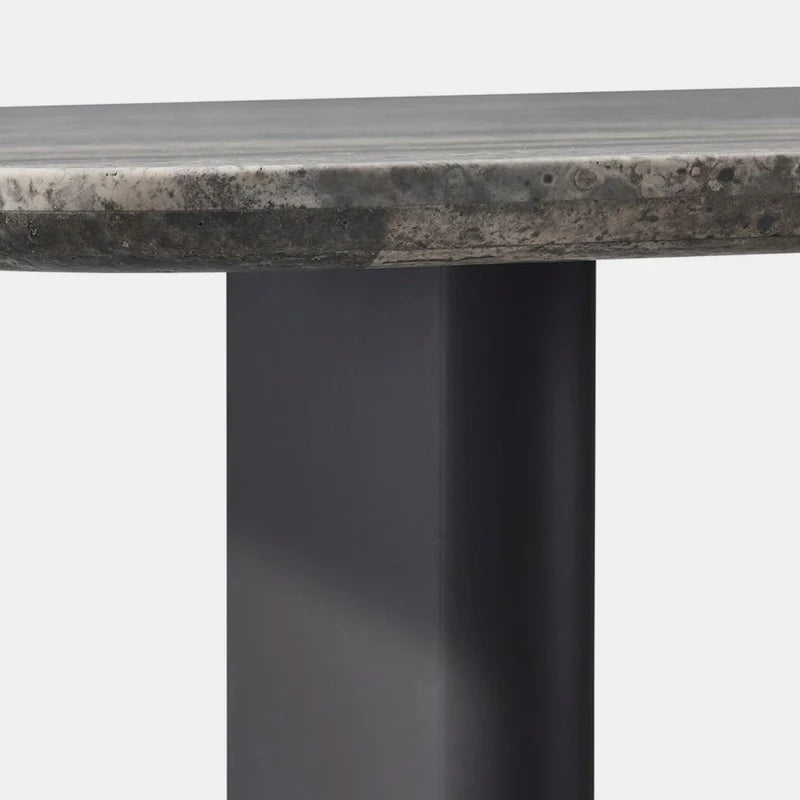 VICTORIA DINING TABLE 2000 ALUMINUM ASTEROID