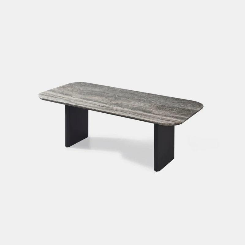 VICTORIA DINING TABLE 2000 ALUMINUM ASTEROID