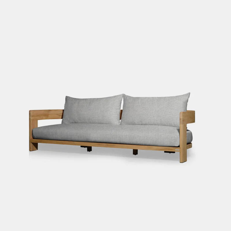 VICTORIA 3 SEAT SOFA TEAK WOOD