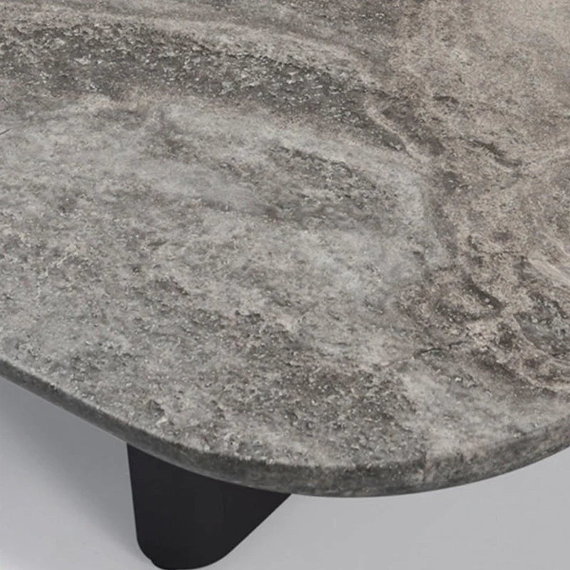 VICTORIA COFFEE TABLE ALUMINUM ASTEROID