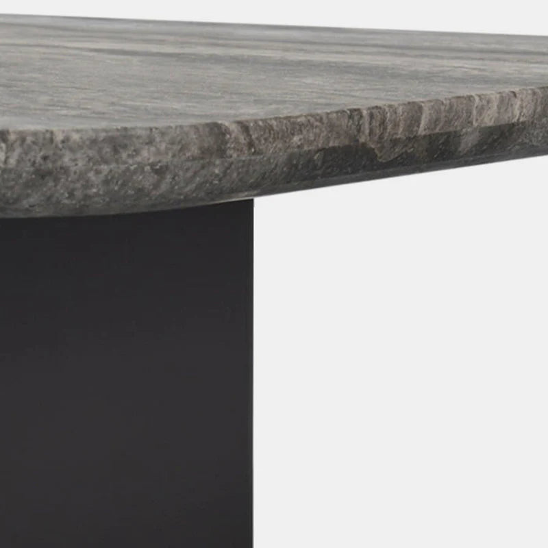 VICTORIA COFFEE TABLE ALUMINUM ASTEROID