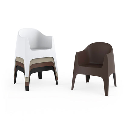 Solid armchair