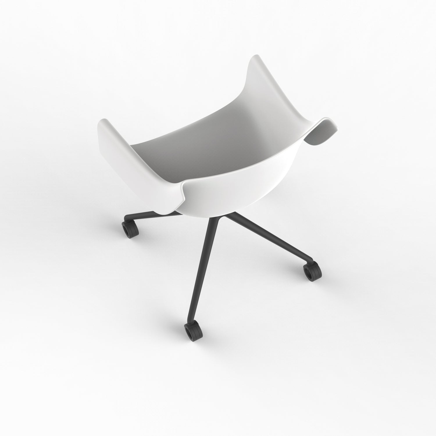 Manta swivel caster Armchair（キャスター付）