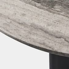 VICTORIA ROUND DINING TABLE 1500 ALUMINIUM ASTEROID