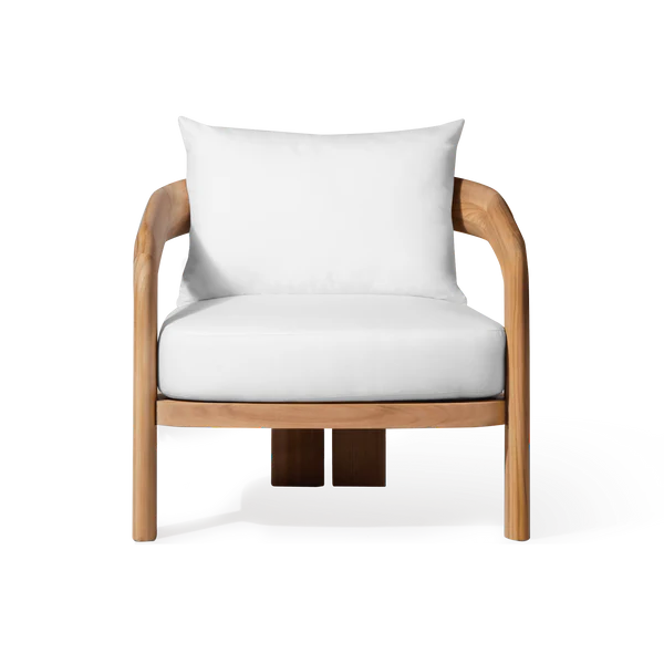 CHLOE TEAK LOUNGE CHAIR
