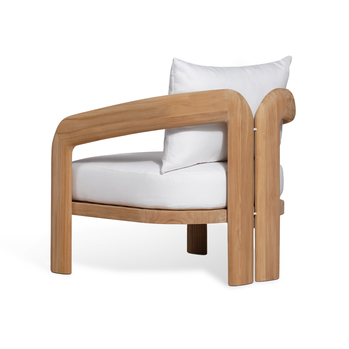 CHLOE TEAK LOUNGE CHAIR