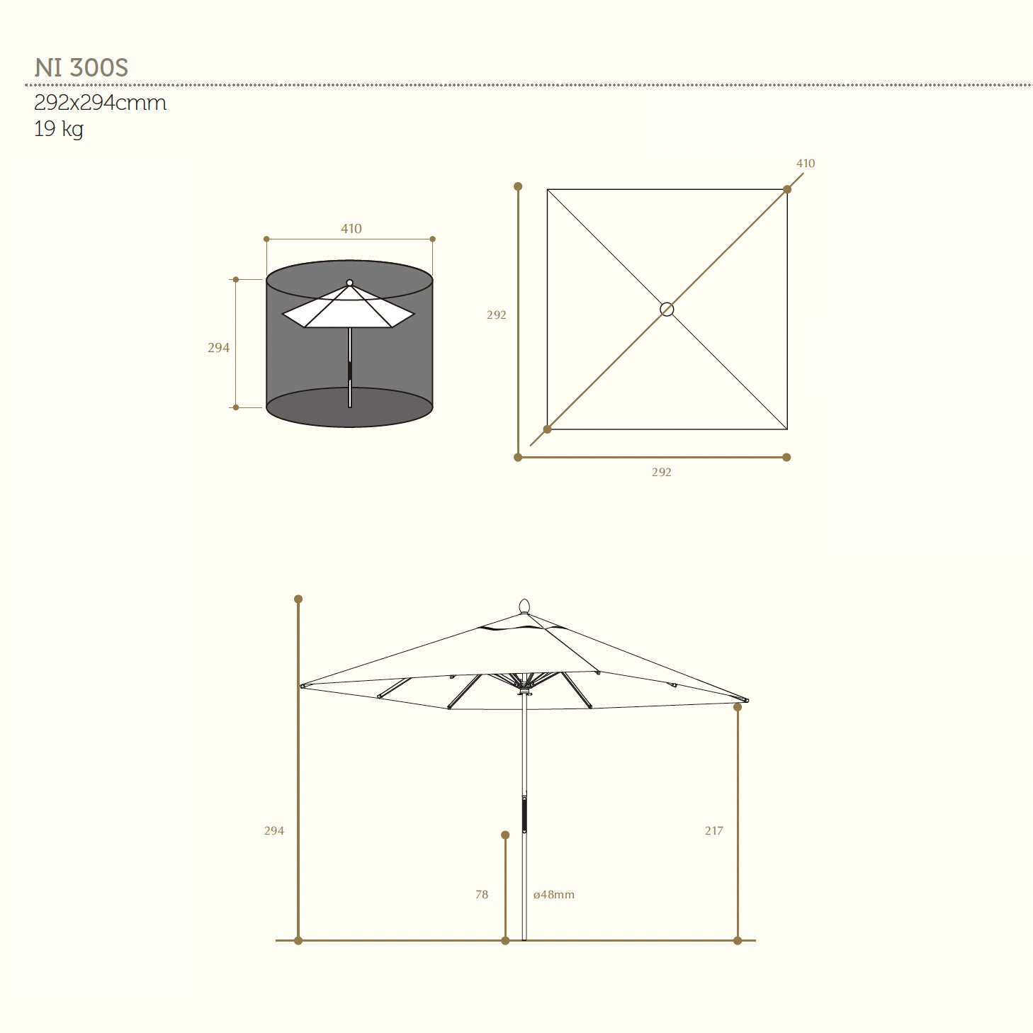 NI Parasol 300