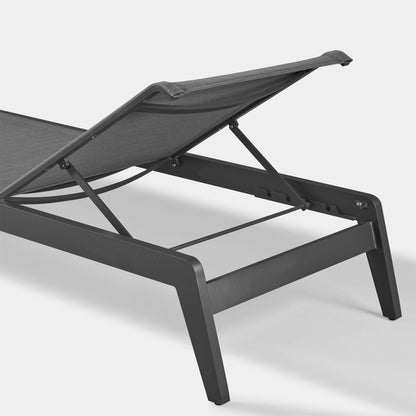 PACIFIC ALUMINUM STACKING SUN LOUNGE