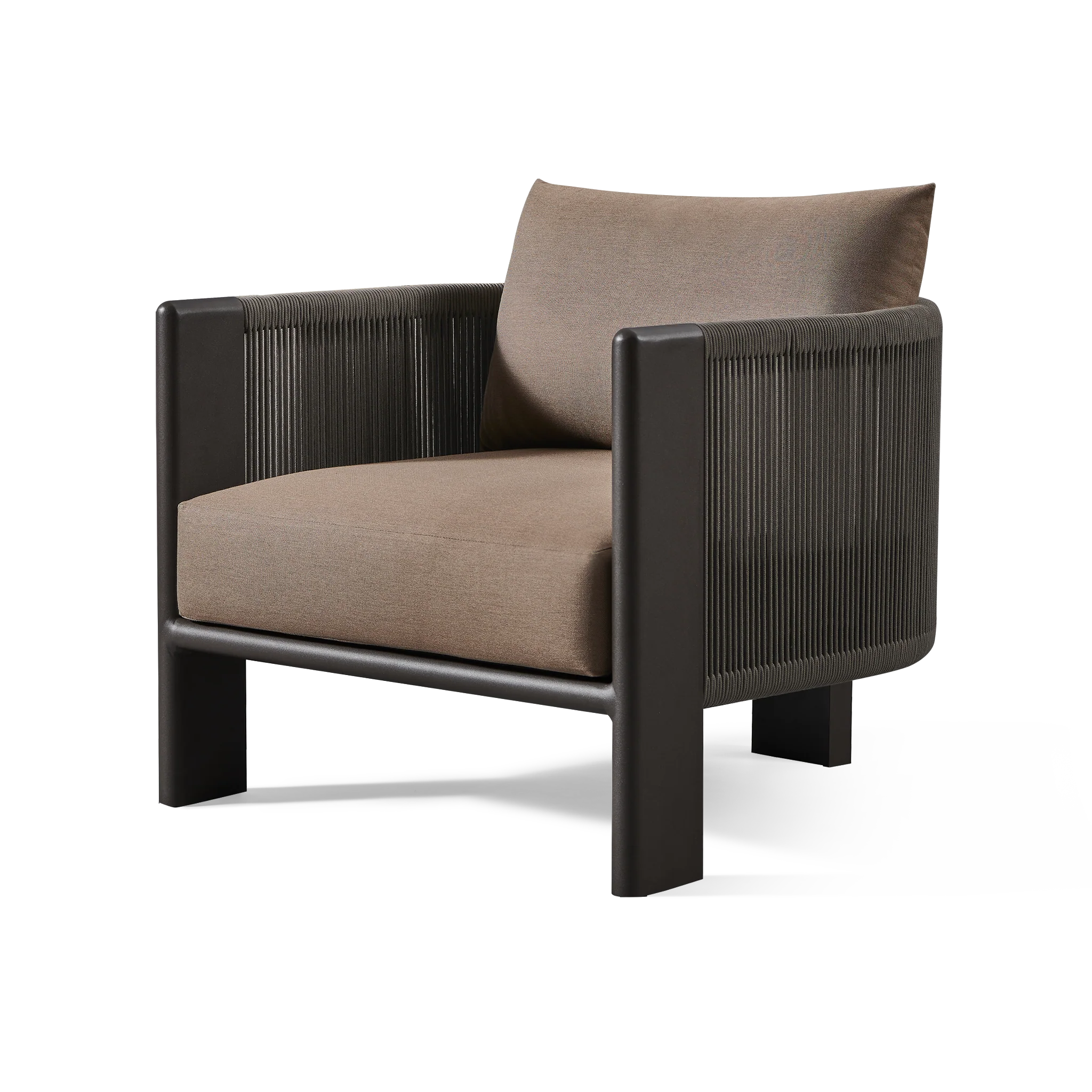 PALM BEACH ALUMINUM LOUNGE  CHAIR