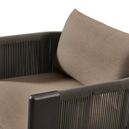 PALM BEACH ALUMINUM LOUNGE  CHAIR