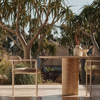 PORTO ALUMINUM DINING CHAIR